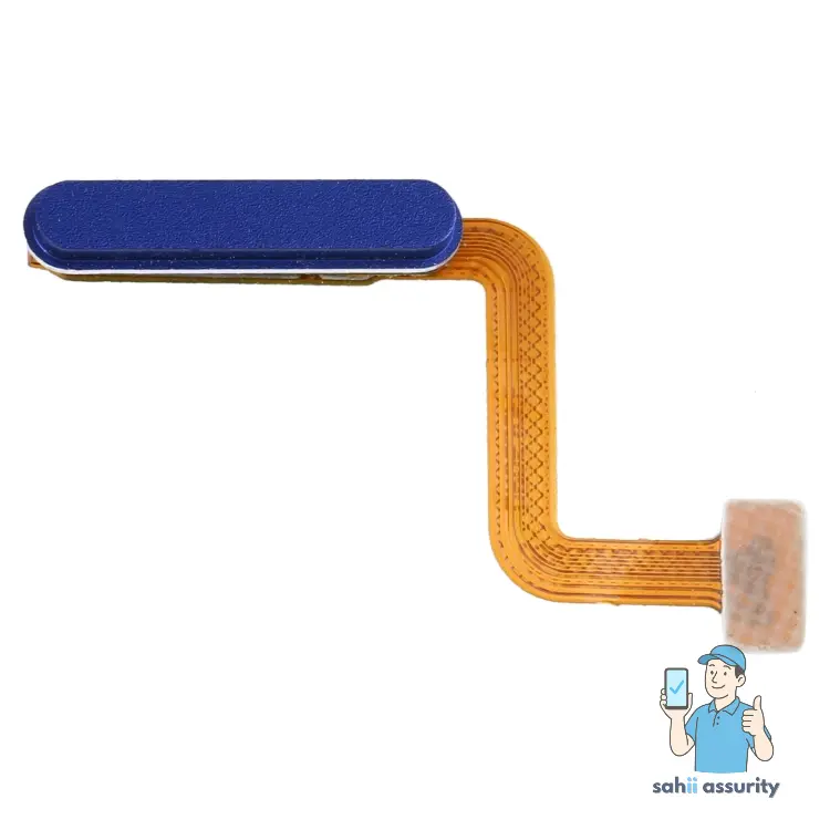 Fingerprint Sensor with Flex Cable for Samsung Galaxy M51 Blue